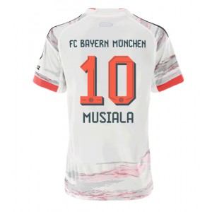 Fotbalové Dres Bayern Munich Jamal Musiala #10 Dámské Venkovní Oblečení 2025-26 Krátký Rukáv